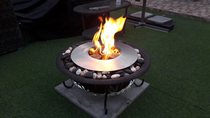 Round Bioethanol Burner